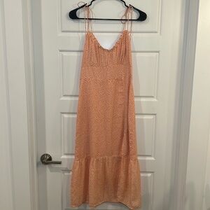 Abercrombie midi dress with slit size xs worn once